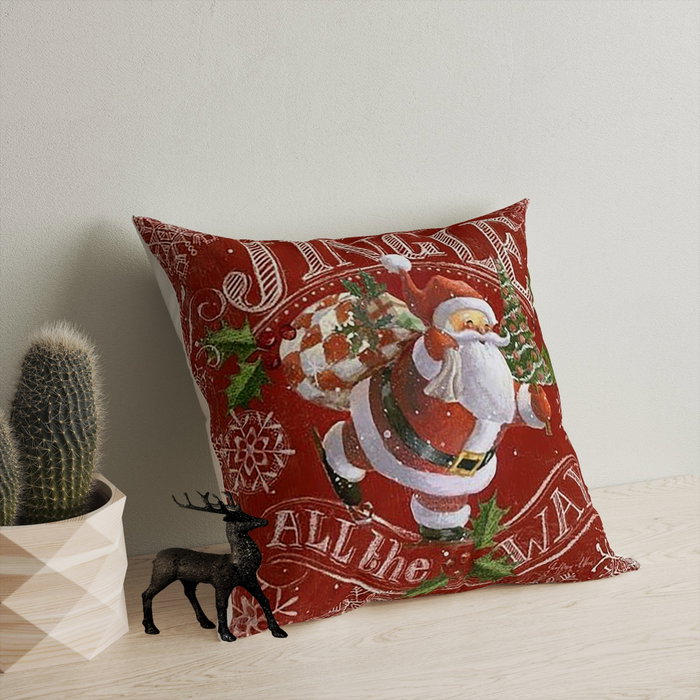 Aberto Design Cojín Multicolor 43 x 43 cm